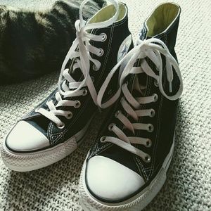 Black Converse High Tops